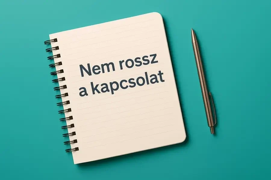 Nem rossz a kapcsolatunk – csak eltűntünk benne